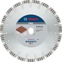 Bosch Diamantdoorslijpschijf Best for Abrasive 300 x 20,00+25,40 x 2,8 x 15 mm 1st - 2608602685