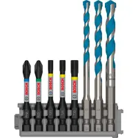 Bosch Accesorios Impact Ph2/pz2/t20/25/30/hex-9 Mc 5/6/8 Boor-en Tipset