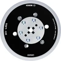 Bosch Accesorios Expert Soft M8+5/16 Schuurpapierhouder Voor Oscillerende Multitool 125 Mm