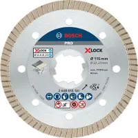 Bosch Accessories 2608615131 X-LOCK-diamantdoorslijpschijf 115 mm Diameter 115 mm 1 stuk(s)