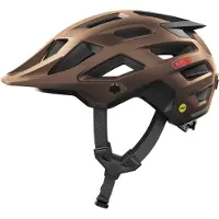 ABUS Fietshelm MODROP MIPS metallic copper S - 51-55 cm - bruin - Geschikt voor gebruik op mountainbikes - 340 g