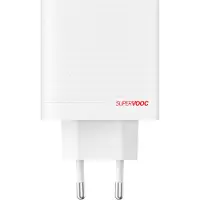 OnePlus SuperVOOC Oplader 80W met 2 Poorten + Usb C kabel