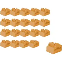 Lindy 47898 RJ45-poortsloten Oranje