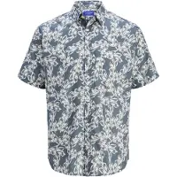 Jack & Jones Overhemd grafiet / wit