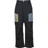 Stoic - Kid's FalunSt. Tour Zip-Off Pants Light - Afritsbroek 164, zwart/blauw