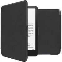 IMoshion Slim Hard Case Bookcase voor de Amazon Kindle Paperwhite (2024) / Paperwhite Signature Edition (2024) / Colorsoft (2024) / Colorsoft Signature Edition (2024) - Zwart