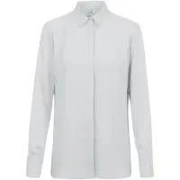 Greiff 6580 Blouse Verdekte Knopen Regular Fit Dames Essentials - Chiffon | Maat: 34