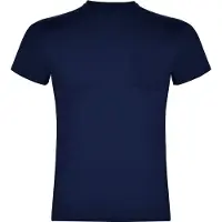 Roly 2 Pack Donker Blauw T-shirt 'Teckel' met borstzak merk maat XL