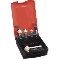 Format Verzinkborenset DUO DIN335 HSSE vorm C 3-vlakkenschacht 90grad. 6,3-25mm