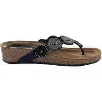 Lazamani 75.455 Teenslippers | Maat 37 Dames Zwart