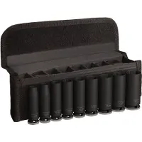Bosch Professional PRO Impact krachtdoppenset lang 3/8 9-delig - 2608003037