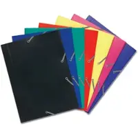 Exacompta Dossiermappen A4 PP Effen Geel