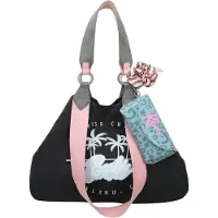 Fritzi aus Preußen Schoudertas Izzy Medium Malibu Denim Limited Barbie Shoulder Bag Blacky Zwart
