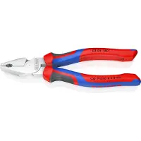 Knipex 02 05 180 Werkplaats Kracht-combitang 180 mm DIN ISO 5746