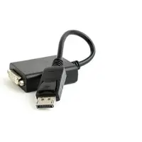 Gembird DisplayPort M - DVI F adapterkabel 10 cm zwart v1.2