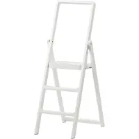 Design House Stockholm Step Ladder Wit - Opstapkrukjes Massief Eiken White - 2660-0190