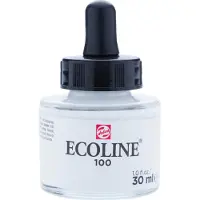 Taidepiste Ecoline inkt - 30 ml - wit 100
