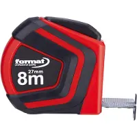 Format Zakrolmaat met autolock 8mx27mm wit