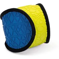 Beeztees Fetch Rubber bal Blauw/Geel