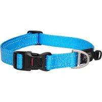 Rogz hondenhalsband Fanbelt L Turquoise