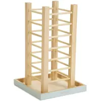 Beeztees houten hooicontainer Denga Mint