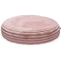 Designed By Lotte Hondenkussen Reza Rond Roze 95 x 95 x 20 cm