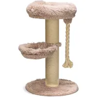 Beeztees Ramiro - Krabpaal - Taupe - 70x70x120 cm