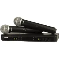Shure BLX288/PG58-T11 Dual Handheld Wireless Microphone System