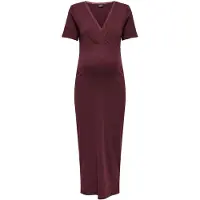 ONLY Maternity Jurk 'MIPASS' bordeaux