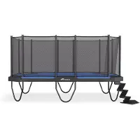 Akrobat XCITYX Rechthoekige Trampoline 430x305 cm met veiligheidsnet