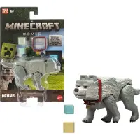 Mattel A Minecraft Movie Action Figure Dennis the Wolf 10 cm Action Figuur