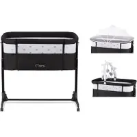 Momi Co-Sleeper Momi Revo Dark Grey