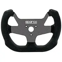Sparco F10A Suede Black Steering Wheel