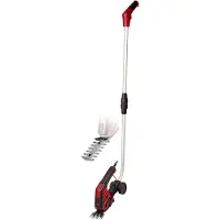 Einhell Accu Gras-/Heggenschaar GC-CG 3,6/70 Li - 3,6 V/Li-ion - 2.0 Ah accu - Knipbreedte grasschaar: 7 cm - Snoeibreedte heggenschaar: 11 cm - Telescopische geleidesteel - Incl. lader