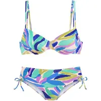 s.Oliver Bikini blauw / geel / groen / lila