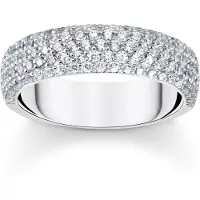 Thomas Sabo - TR2460-051-14-52 - Ring - Dames - Sparkling White - ringmaat 52
