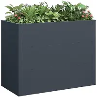 Ivol Plantenbak - 100 x 50 x 77 cm - Antraciet
