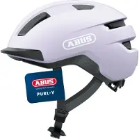ABUS Fietshelm PURL-Y light lavender L - 57-61 cm - paars - Geschikt voor gebruik op speed pedelecs - elektrische fietsen - snorfietsen - NTA-8776 340 g