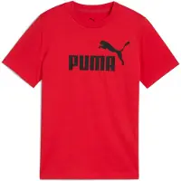 Puma Shirt 'Ess' rood / zwart