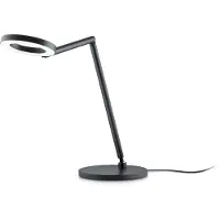 Knapstein LED-bureaulamp Tessa-T, dimbaar, zwart, Werkkamer / Kantoor, Messing, Modern, LED bureaulamp