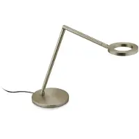 Knapstein LED-bureaulamp Tessa-T, dimbaar, brons / oud-messing, Werkkamer / Kantoor, Messing, Modern, LED bureaulamp