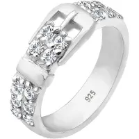 Elli Ring 'Gürtel' zilver