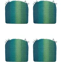 Madison - Zitkussen - Universeel - 4st - 46x48cm - Suzy Blue - Blauw