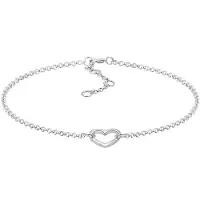 Elli Dames Armband Hart - 925 Sterling Zilver