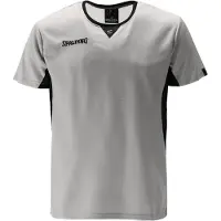 Spalding Referee Short Sleeve T-shirt Grijs L Man
