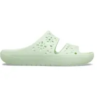 Crocs Classic Floral Cut Out Slippers
