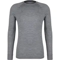 Stoic - Merino180 BengtSt. L/S - Merino-ondergoed 3XL, grijs