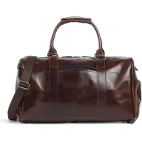 Buckle up Weekendtas donkerbruin