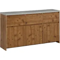 Loft 24 Maribo-Dressoir - 3-deuren 3-laden - Natuur