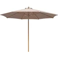 Ebuy24 Parasol Austin | polyester bruin 300x300x265 cm parasols | NADUVI